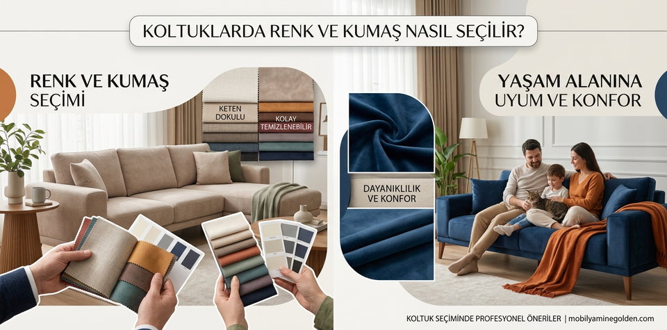 How to Choose the Right Color and Fabric for Sofas?