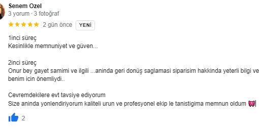 Senem Özel - Fransa - Mobilyam İnegölden153101 | İnegöl Mobilya