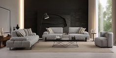 Lyon Koltuk Takımı Antrasit-2098-6