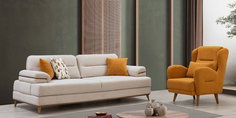 Milano Koltuk Takımı Krem-2881-1