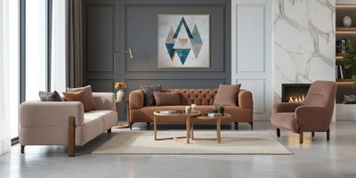 Cratos Wood Koltuk Takımı İnegöl Mobilya