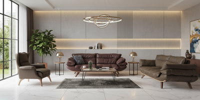 Lexus Koltuk Takımı Nubuk İnegöl Mobilya
