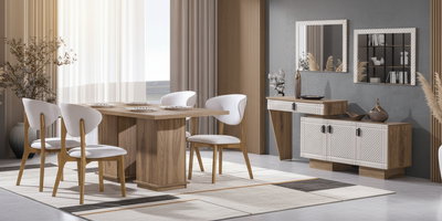 Luna Yemek Odası Takımı İnegöl Mobilya