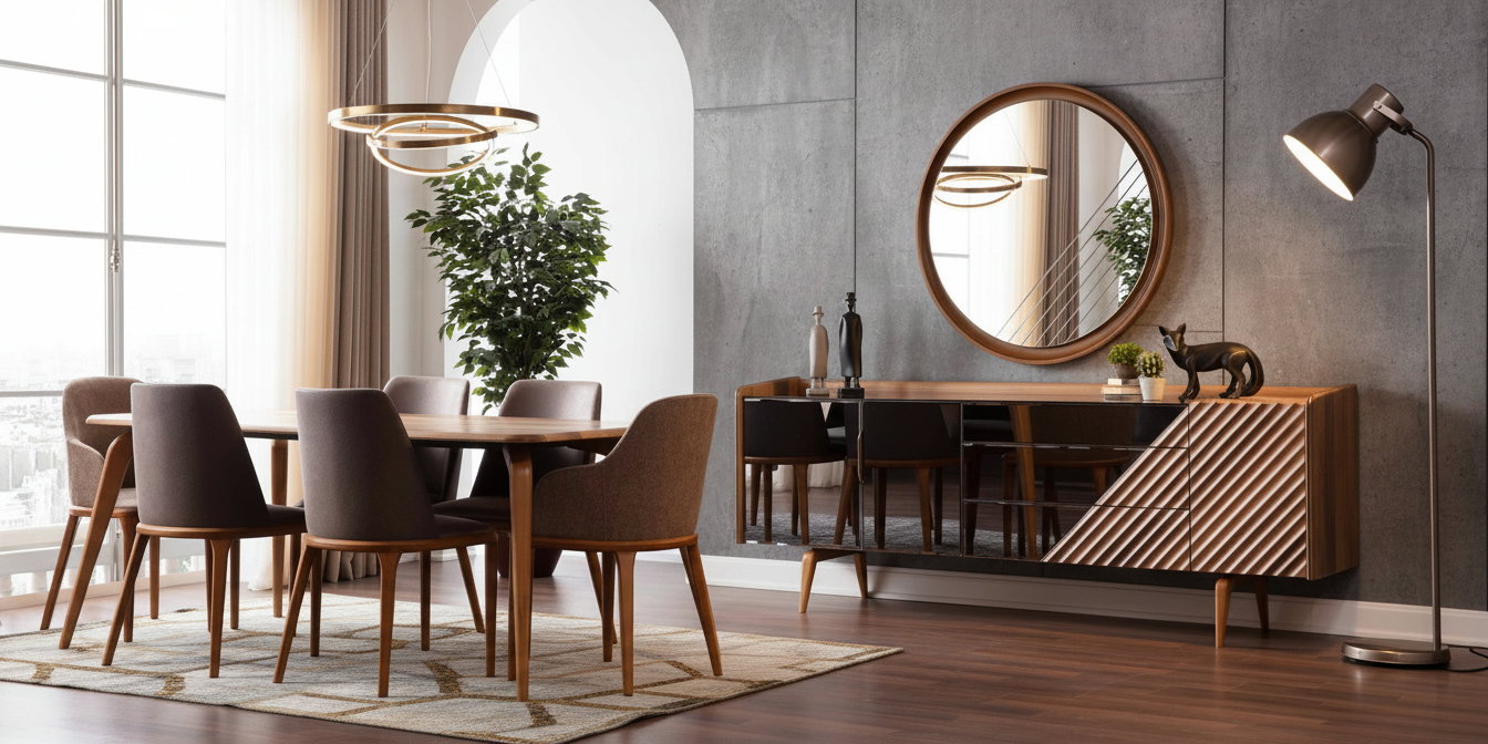Pera Dining Room Set İnegöl Furniture