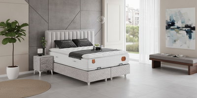 Twin Double Baza & Başlık İnegöl Mobilya