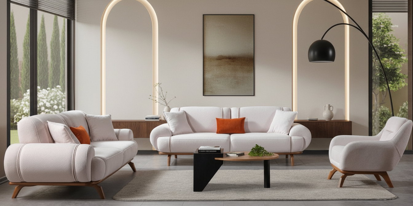 Asos Sofa Set İnegöl Furniture