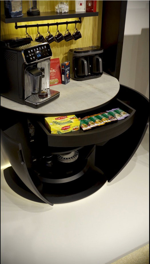 Koyu Renk Kahve Köşesi - İnegöl Mobilya
