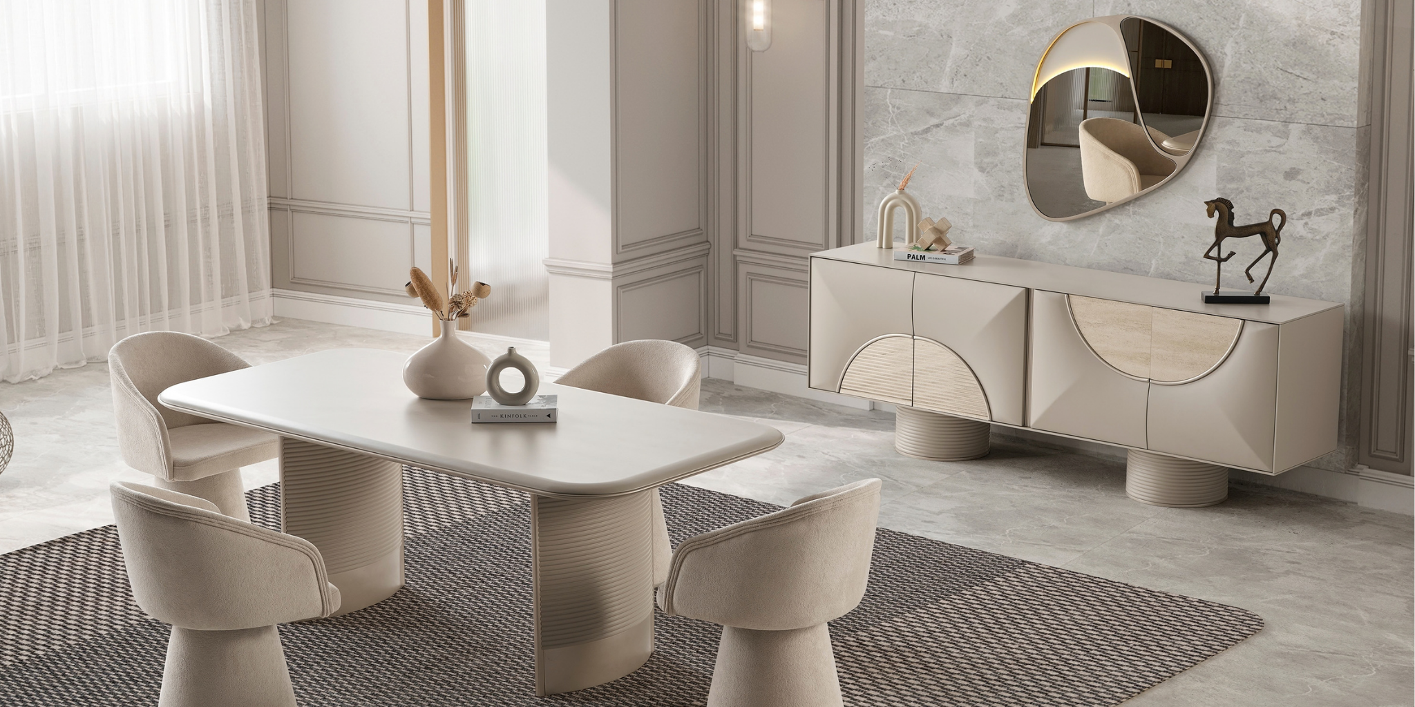 Elegance Yemek Odası Takımı - İnegöl Mobilya