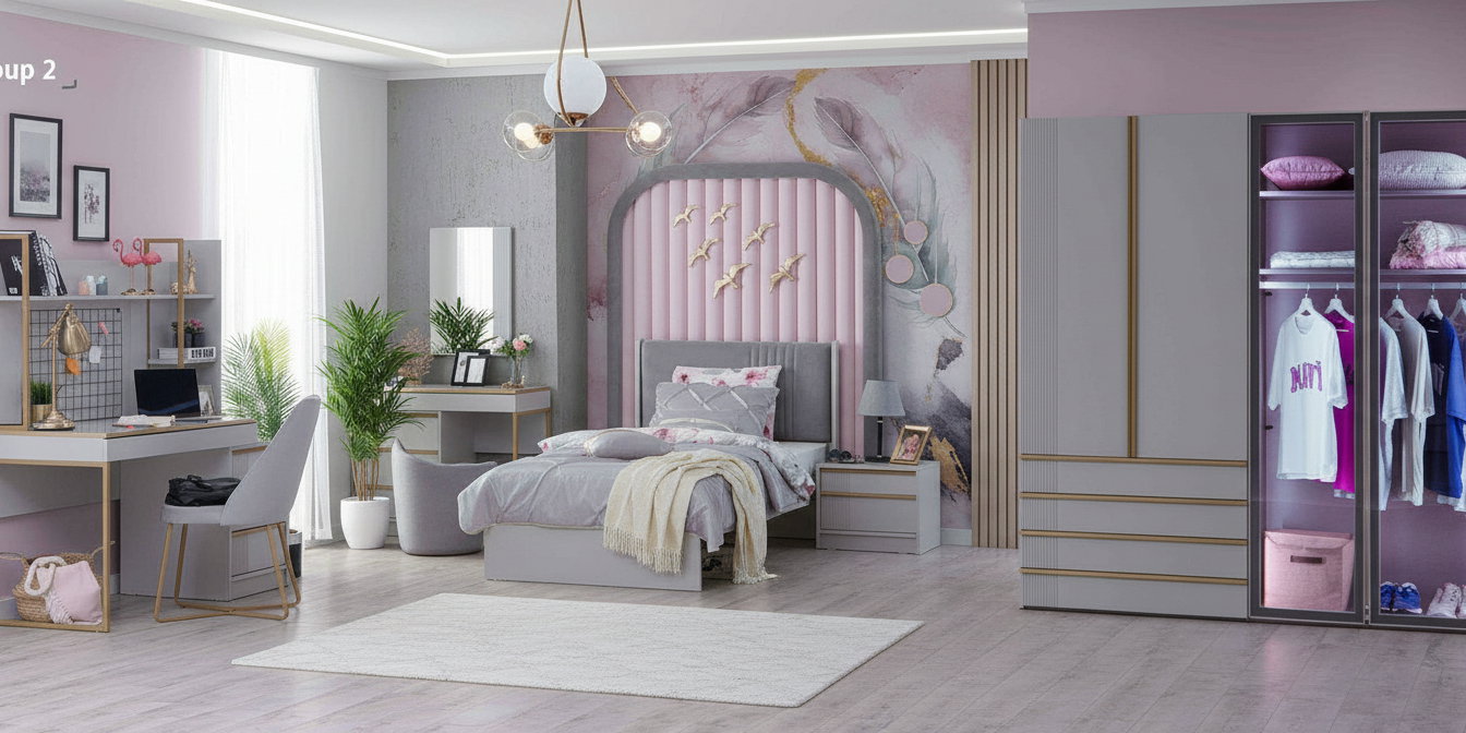 Elegant Youth Room İnegöl Furniture
