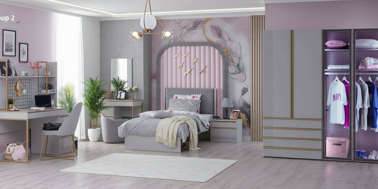 Elegant Genç Odası İnegöl Mobilya