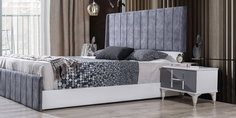 Güneş Yatak Odası Takımı Antrasit-702-4
