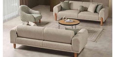 Bohem Koltuk Takımı Natural-3127-4