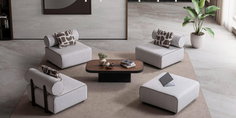 Aura Köşe Koltuk Takımı-3412-3