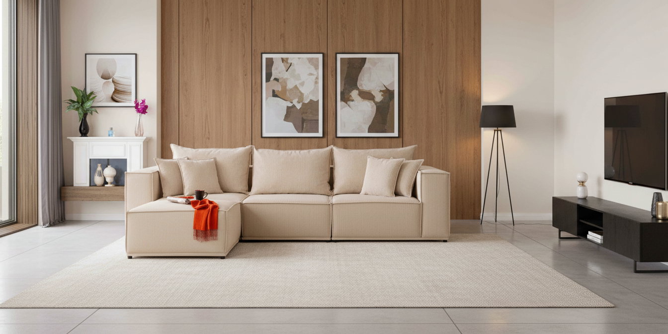 Premium Corner Sofa Set İnegöl Furniture