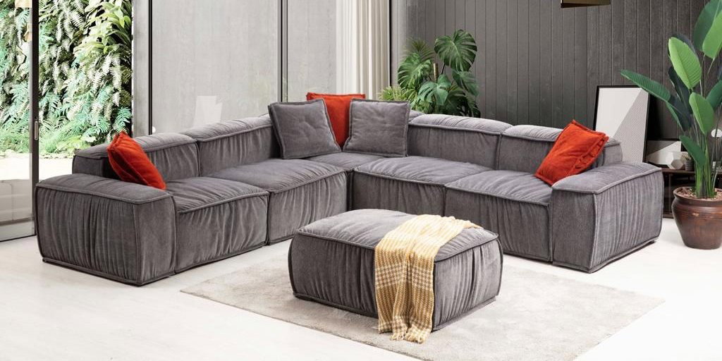 Zen Köşe Koltuk Takımı Antrasit-308-1
