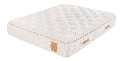 Yüksek konfor sunan modern, krem rengi, kapitone detaylı Satin Paket Yaylı Yatak. İnegöl mobilya kalitesinde, rahat ve destekleyici bir uyku deneyimi için idealdir.