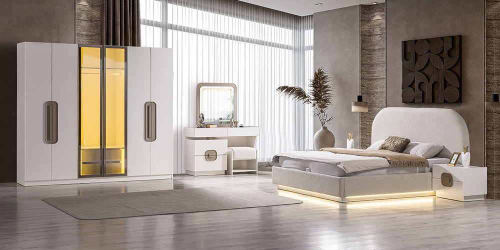 Prada Yatak Odası Takımı Teşhirden| İnegöl Mobilya