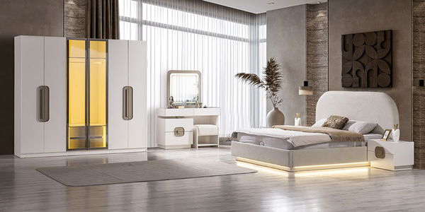 Prada Yatak Odası Takımı Teşhirden