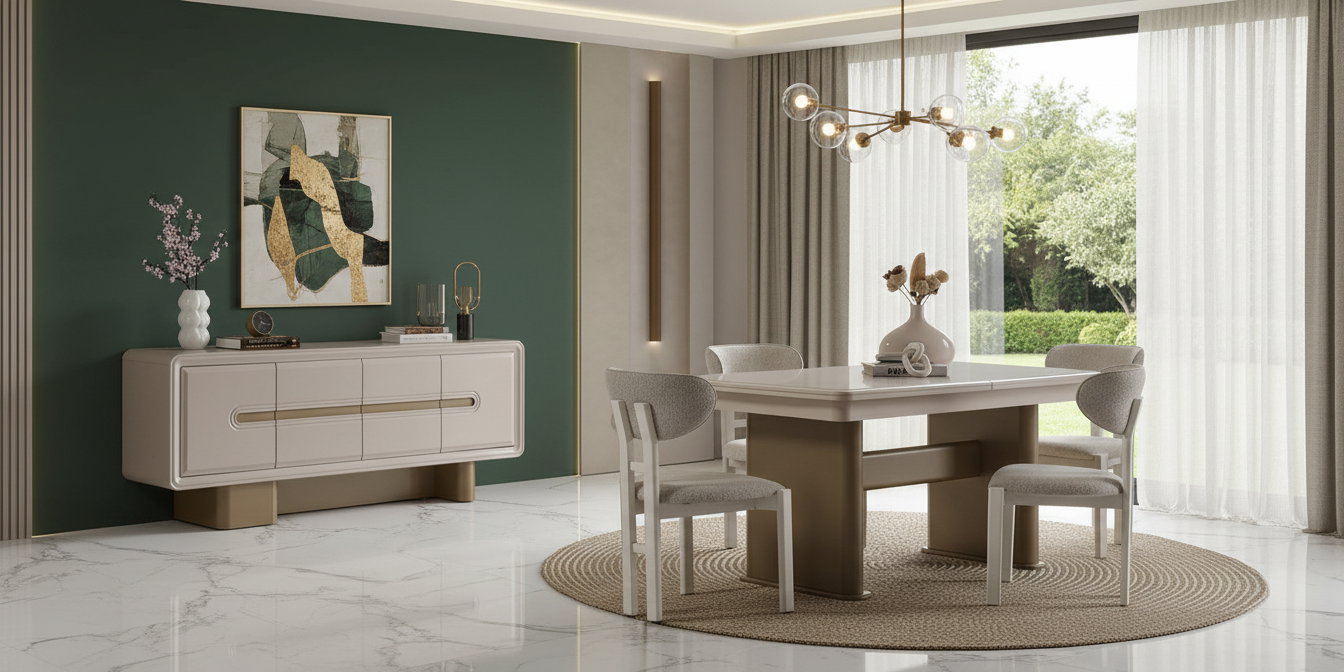 Pera Dining Room Set İnegöl Furniture