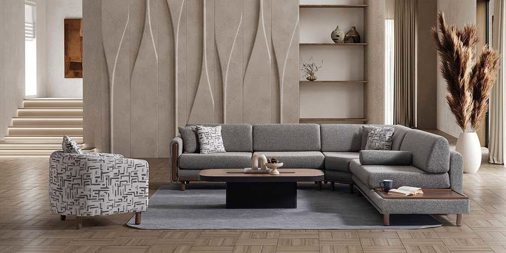 Elegant Köşe Koltuk Takımı-2561-4