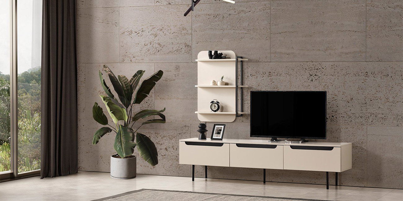 Zara Tv Ünitesi Siyah-1241-1