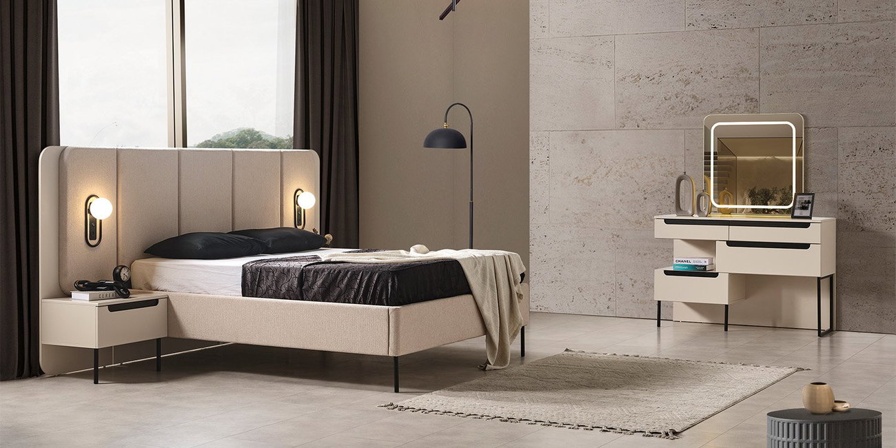 Zara Yatak Odası Takımı Siyah-1239-5