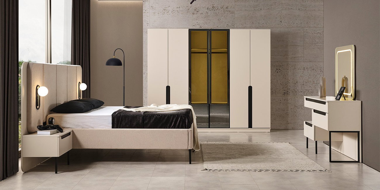 Zara Yatak Odası Takımı Siyah-1239-9