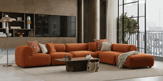 Relax Köşe Takımı Kiremit Teşhirden227980 | İnegöl Mobilya
