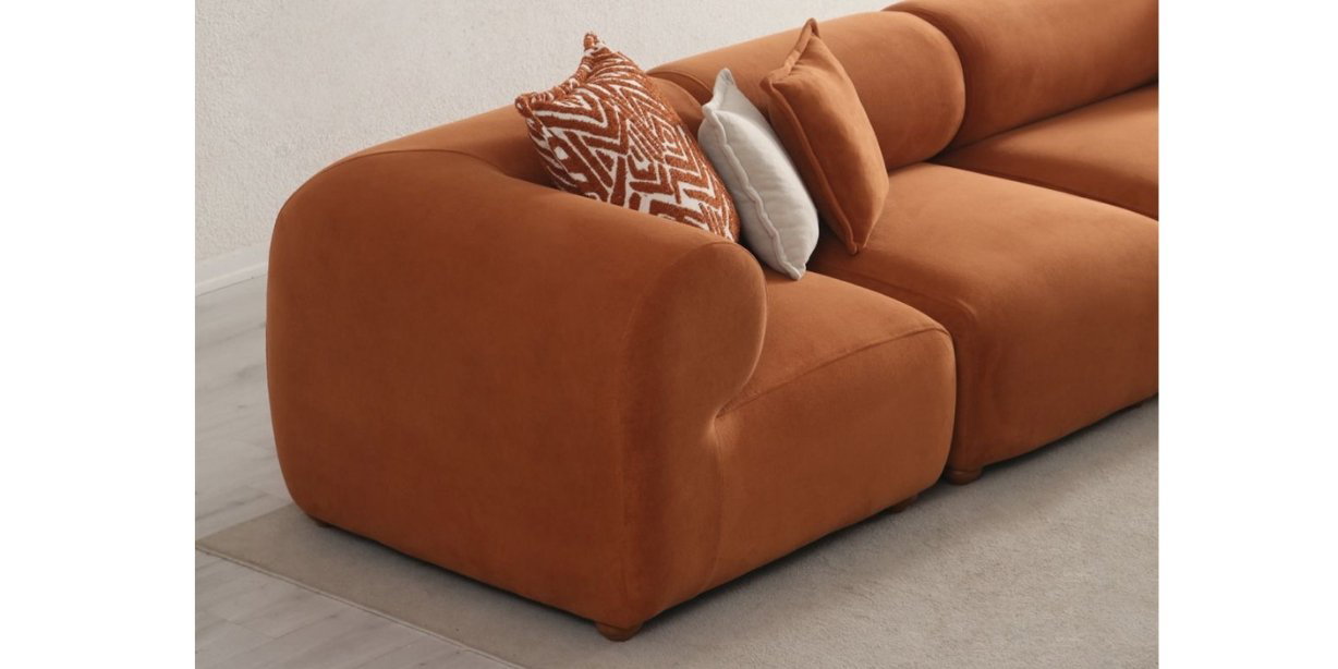 Relax Köşe Takımı Kiremit Teşhirden227973 | İnegöl Mobilya