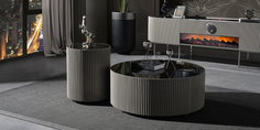 Gucci Duman Gri Yemek Odası Takımı-1812-5