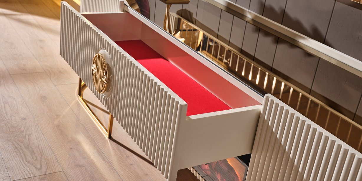 Gucci Ekru Gold Yemek Odası Takımı-1813-7