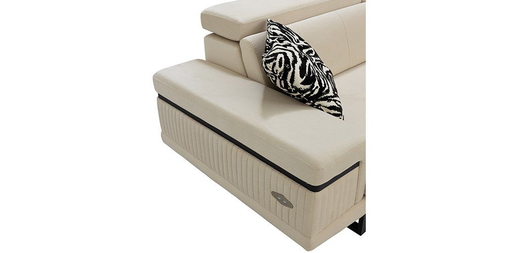 Diva Köşe Koltuk Takımı Krem-2756-1