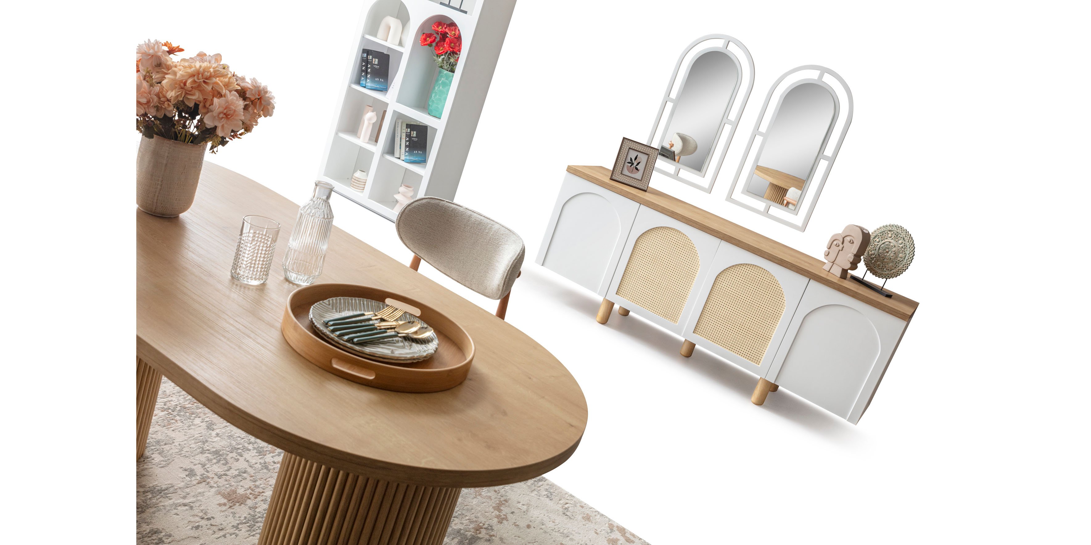 Siesta Dining Room Set229537 | İnegöl Mobilya