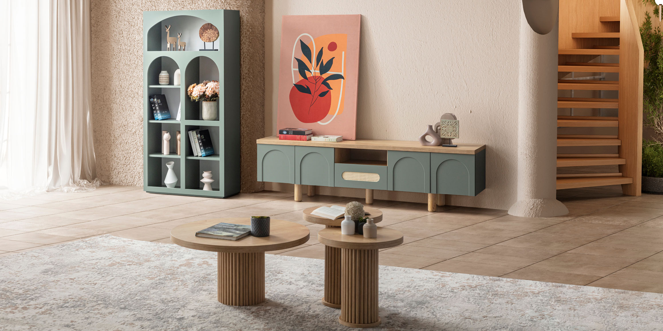 Siesta Dining Room Set Green229569 | İnegöl Mobilya