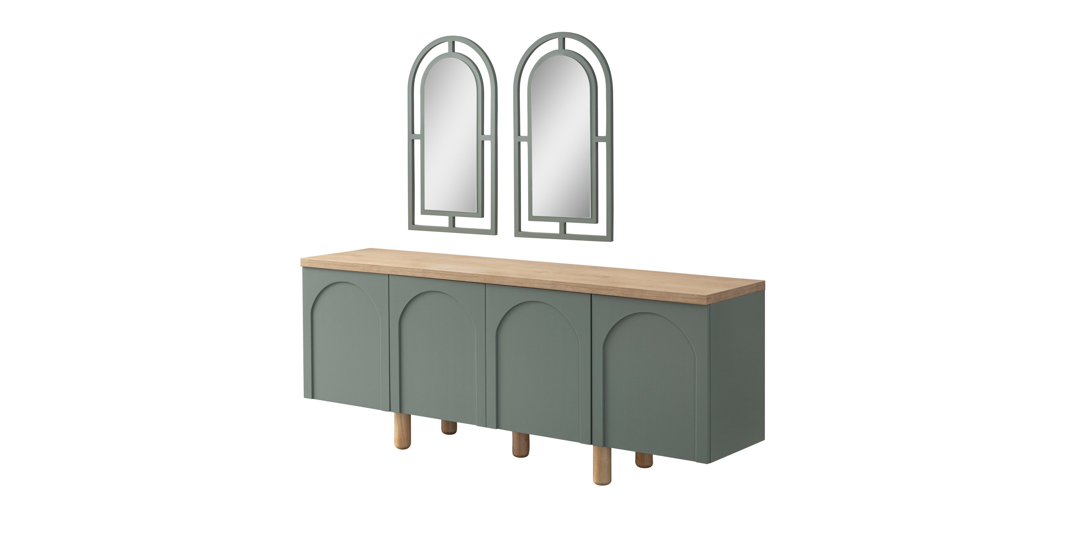 Siesta Dining Room Set Green229572 | İnegöl Mobilya