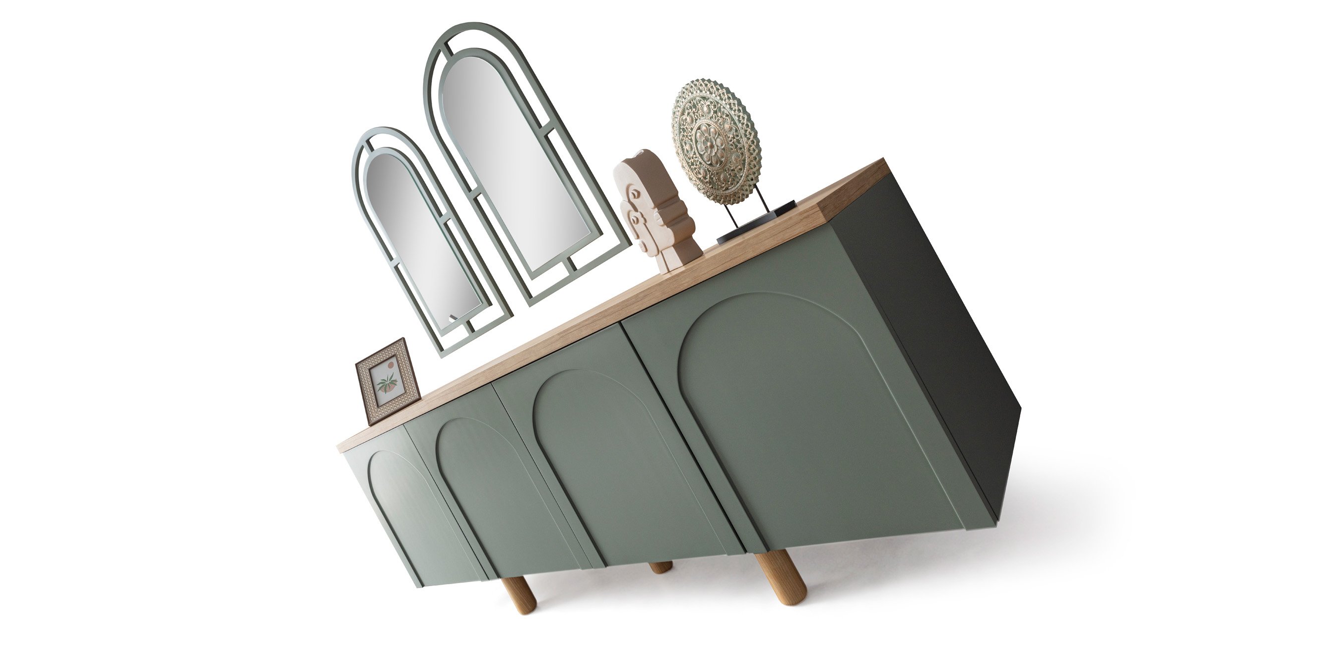Siesta Dining Room Set Green229571 | İnegöl Mobilya
