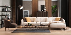 Valencia Köşe Koltuk Takımı-1198-1