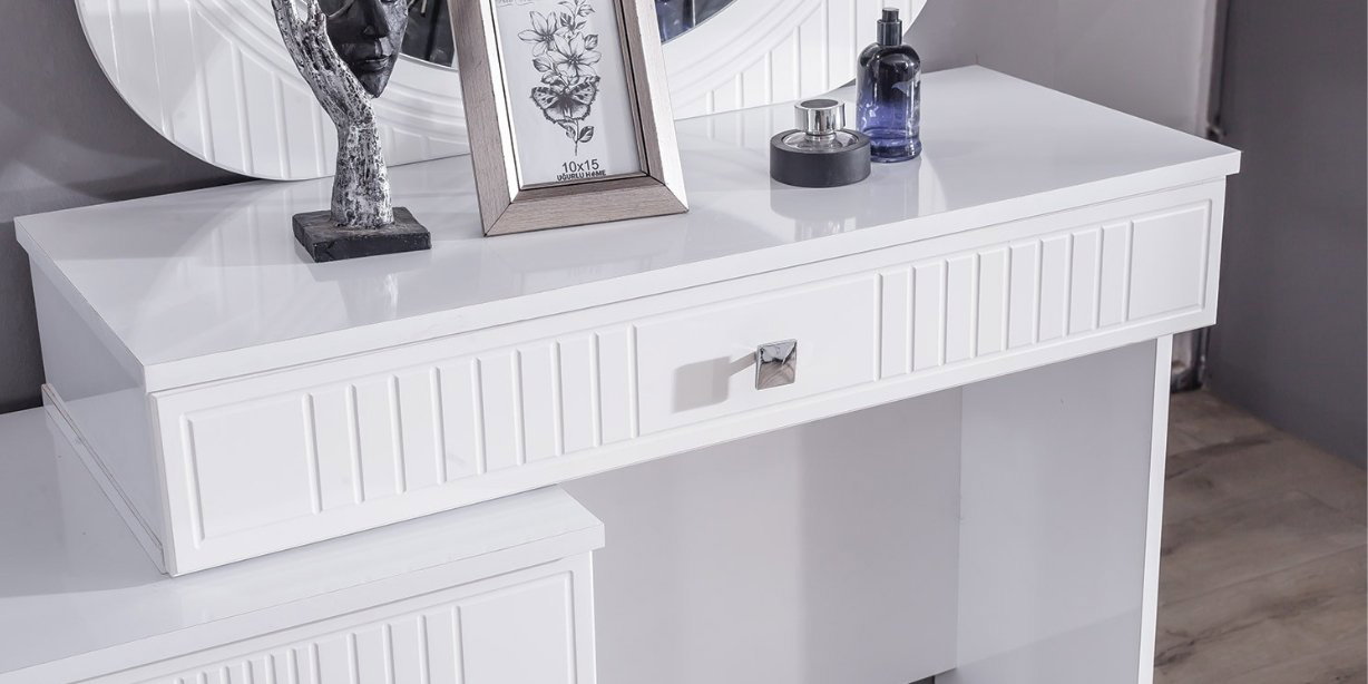 Rio Gri Yatak Odası Takımı Mdf-1622-12