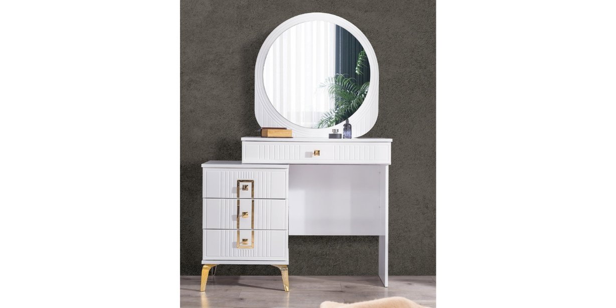 Rio Sarı Yatak Odası Takımı Mdf-1623-8