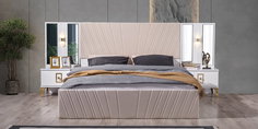 Rio Sarı Yatak Odası Takımı Mdf-1623-4