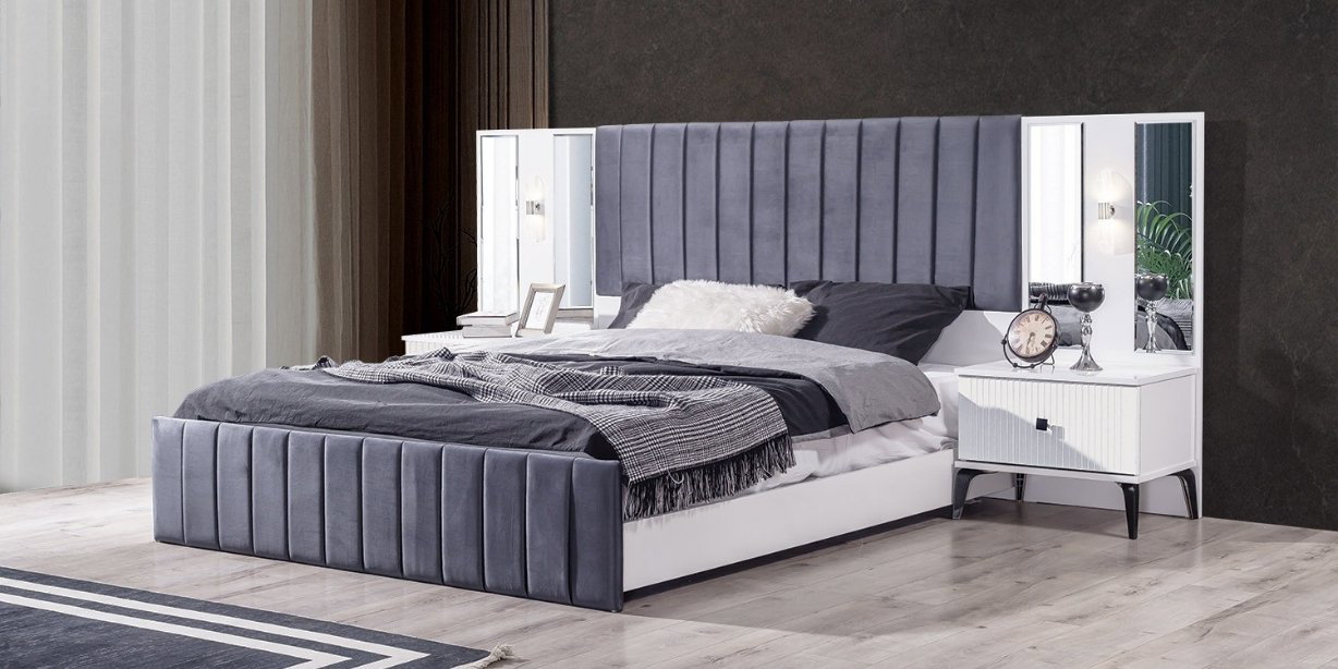 Still Beyaz Yatak Odası Takımı Mdf-1625-4