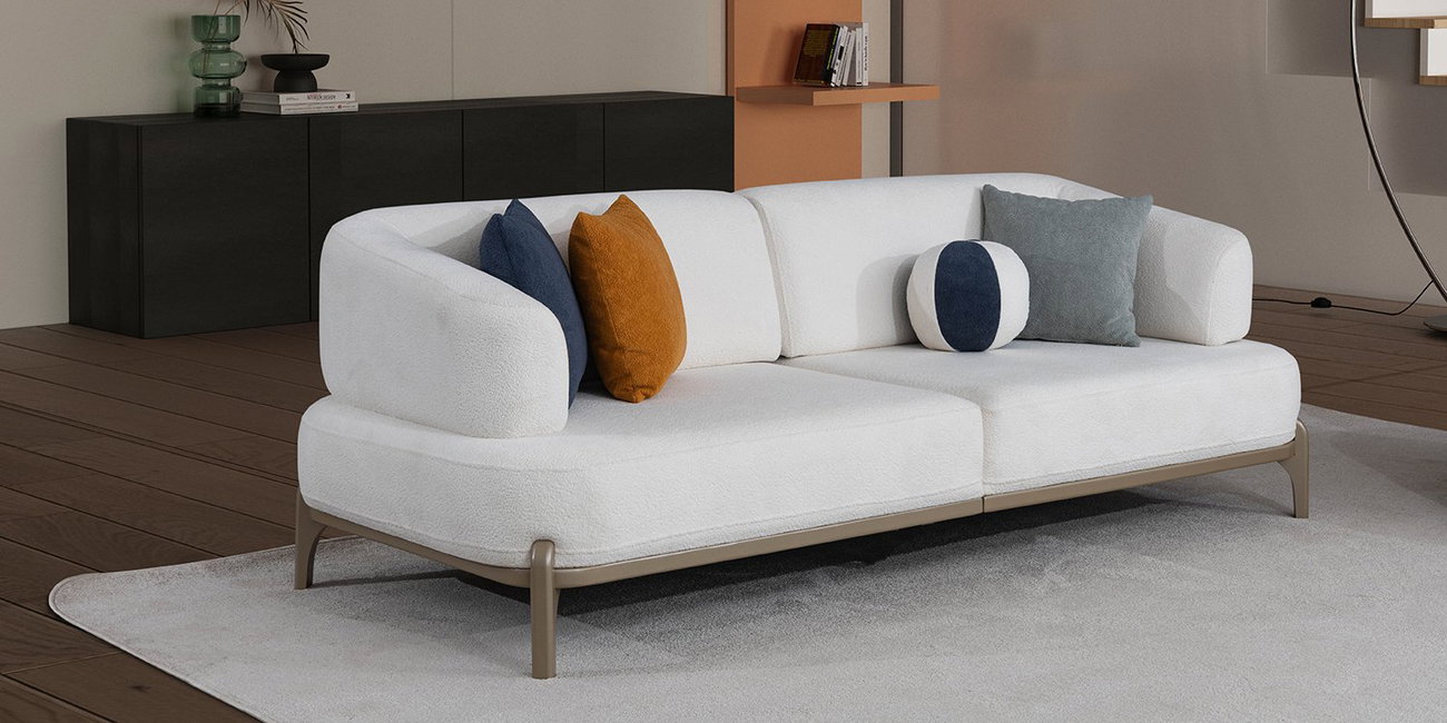 Lotus Koltuk Takımı Krem-1287-10