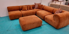 Relax Köşe Takımı Kiremit Teşhirden227981 | İnegöl Mobilya