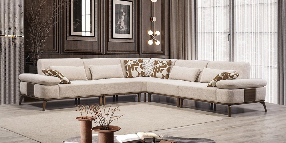 Vista Köşe Koltuk Takımı Ceviz-2788-6