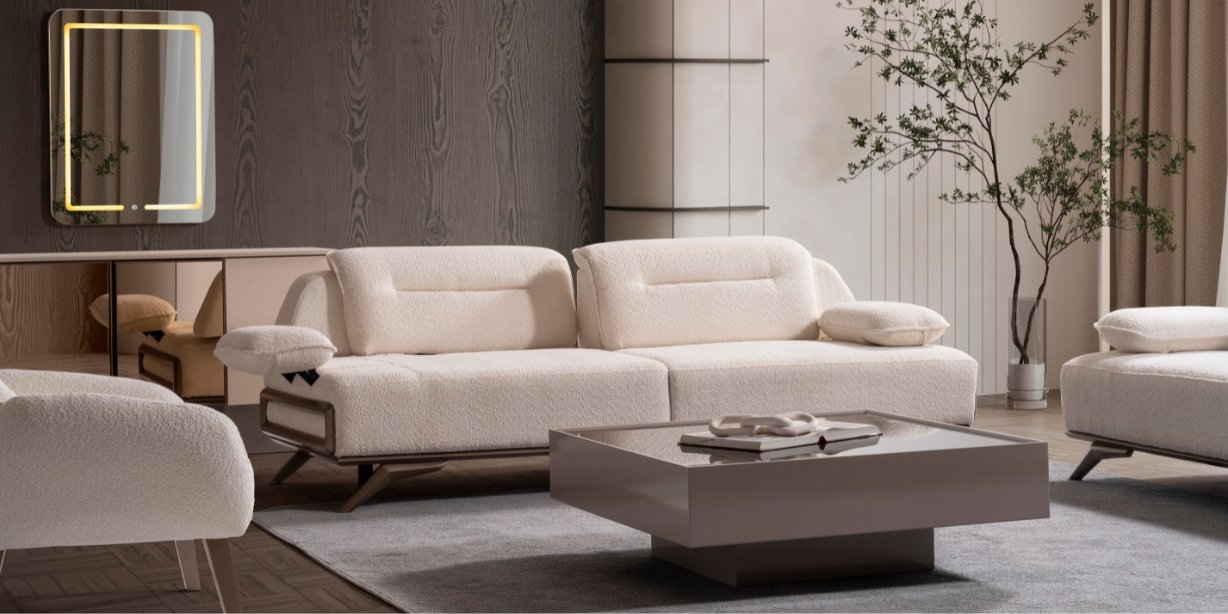 Loft Sofa Set Wooden211538 | İnegöl Mobilya
