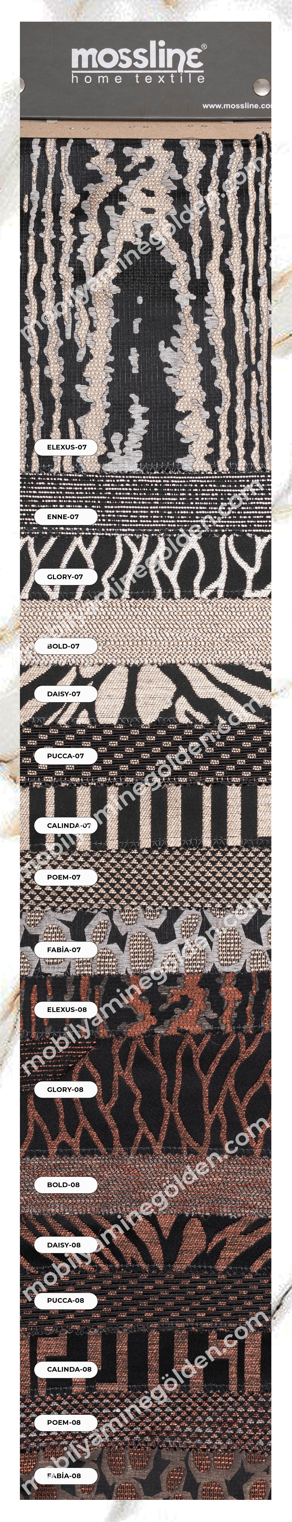 Mossline Elexus-Enne-Glory-Bold-Daısy-Pucca-Calinda-Poem-Fabia-2