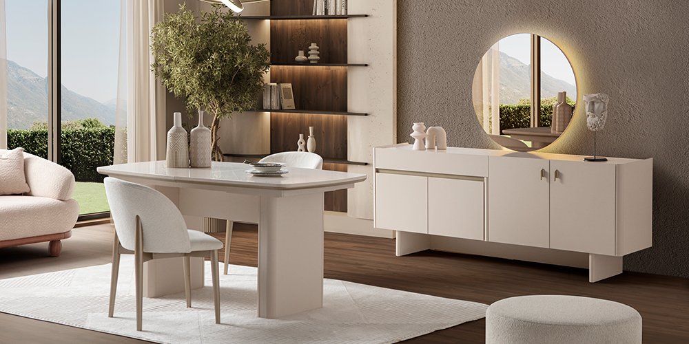 Alaska Yemek Odası Takımı-2034-5