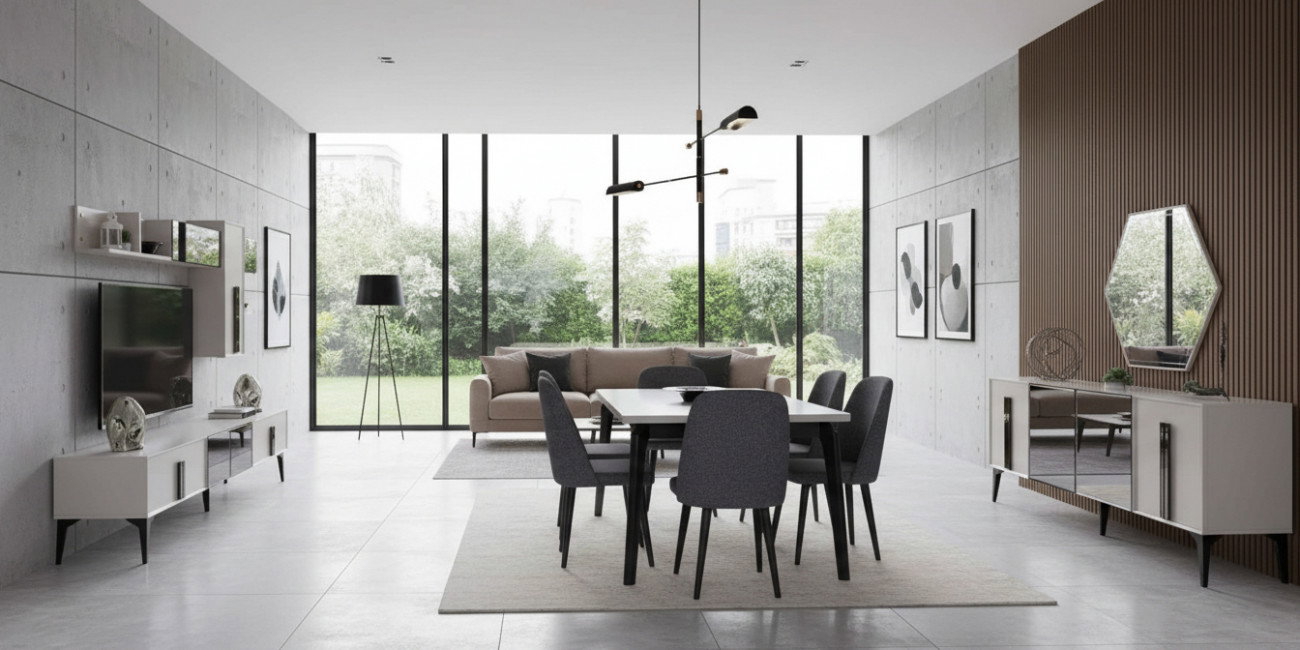 Falcon Yemek Odası Takımı İnegöl Mobilya
