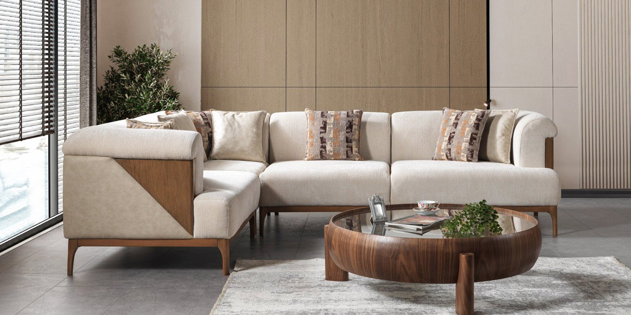 Klas Köşe Koltuk Takımı201404 | İnegöl Mobilya