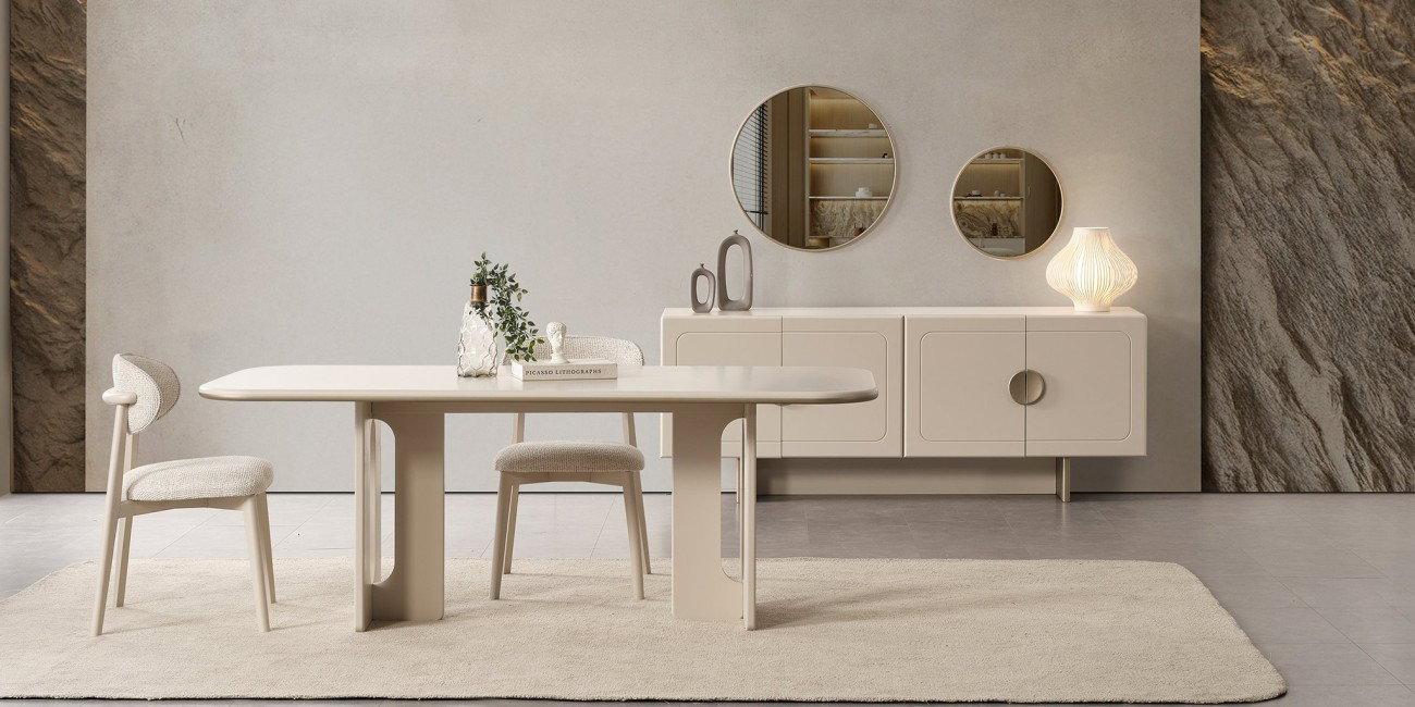 Loft Yemek Odası Takımı-2316-3